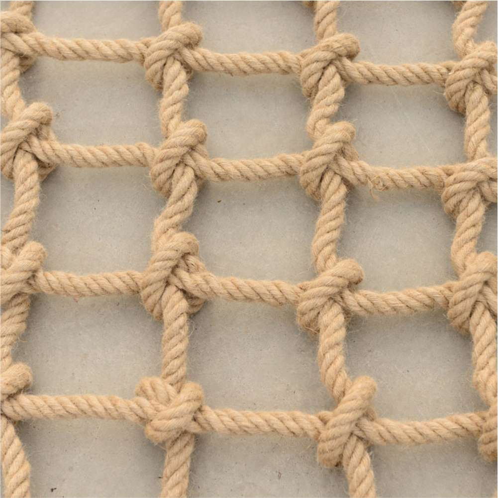 Kids Outdoor Net - Rede de corda de cânhamo para
