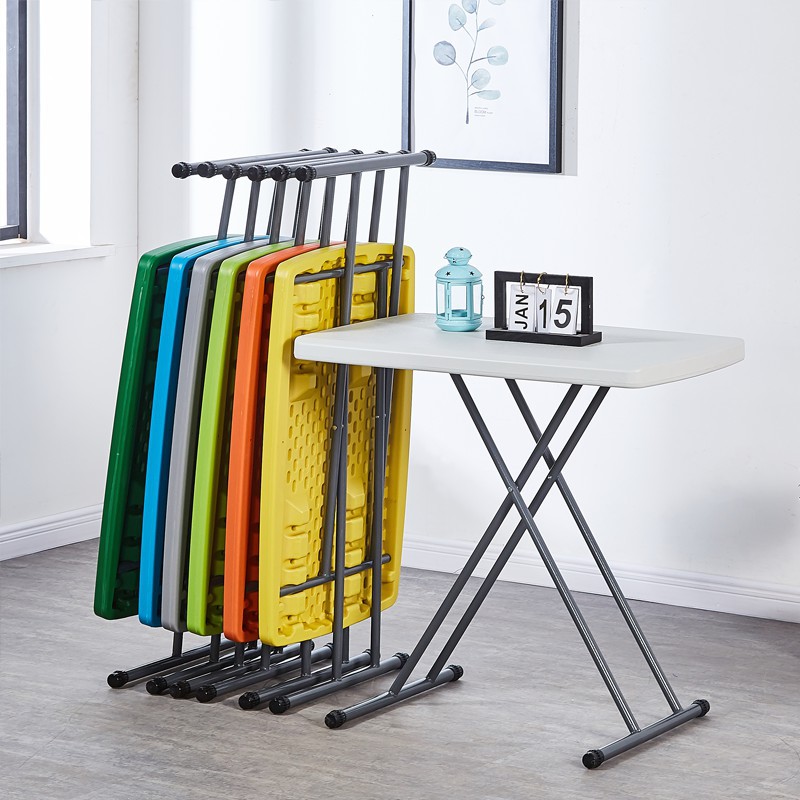 Kids Outdoor Folding Table - Mesa de Jantar Quadrada Dobrável com