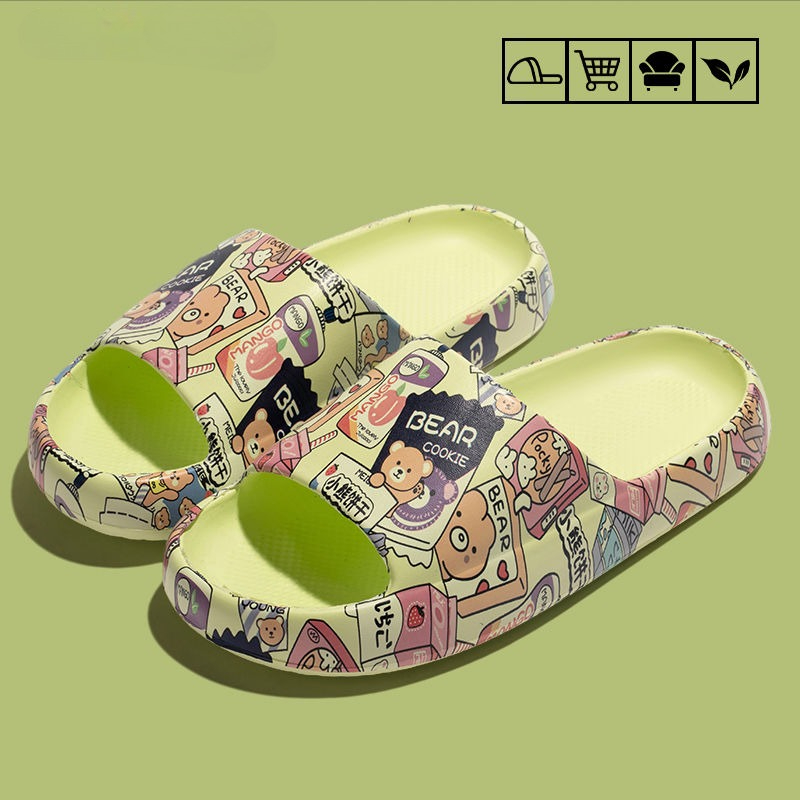 Children'S Outdoor - Chinelos femininos coreanos super macios, leves,