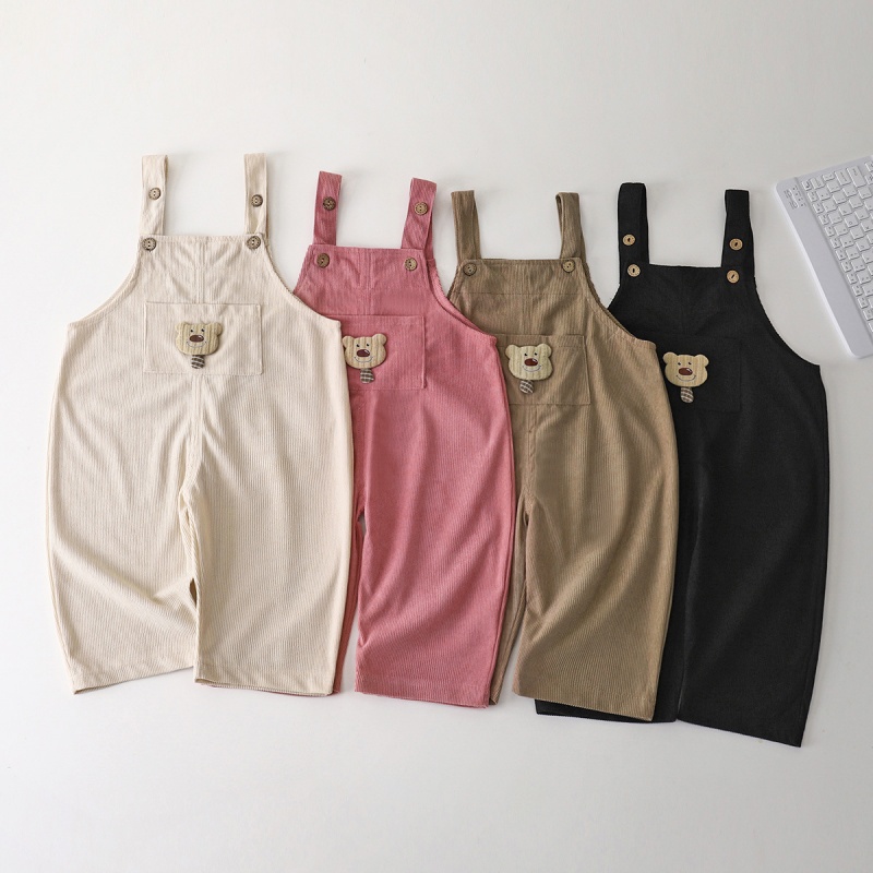Kids Outdoor Overalls - Macacão Infantil de Outono em Corduroy