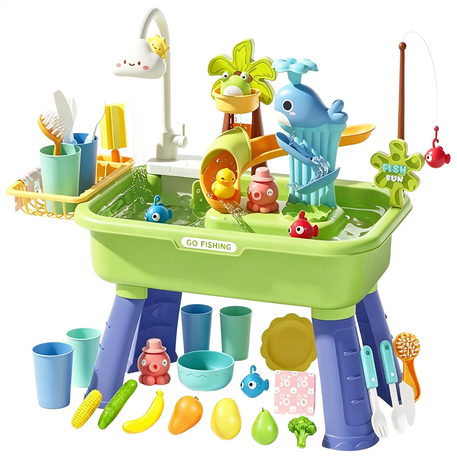 Kids Outdoor Activity Table - Mesa de Água para Crianças com
