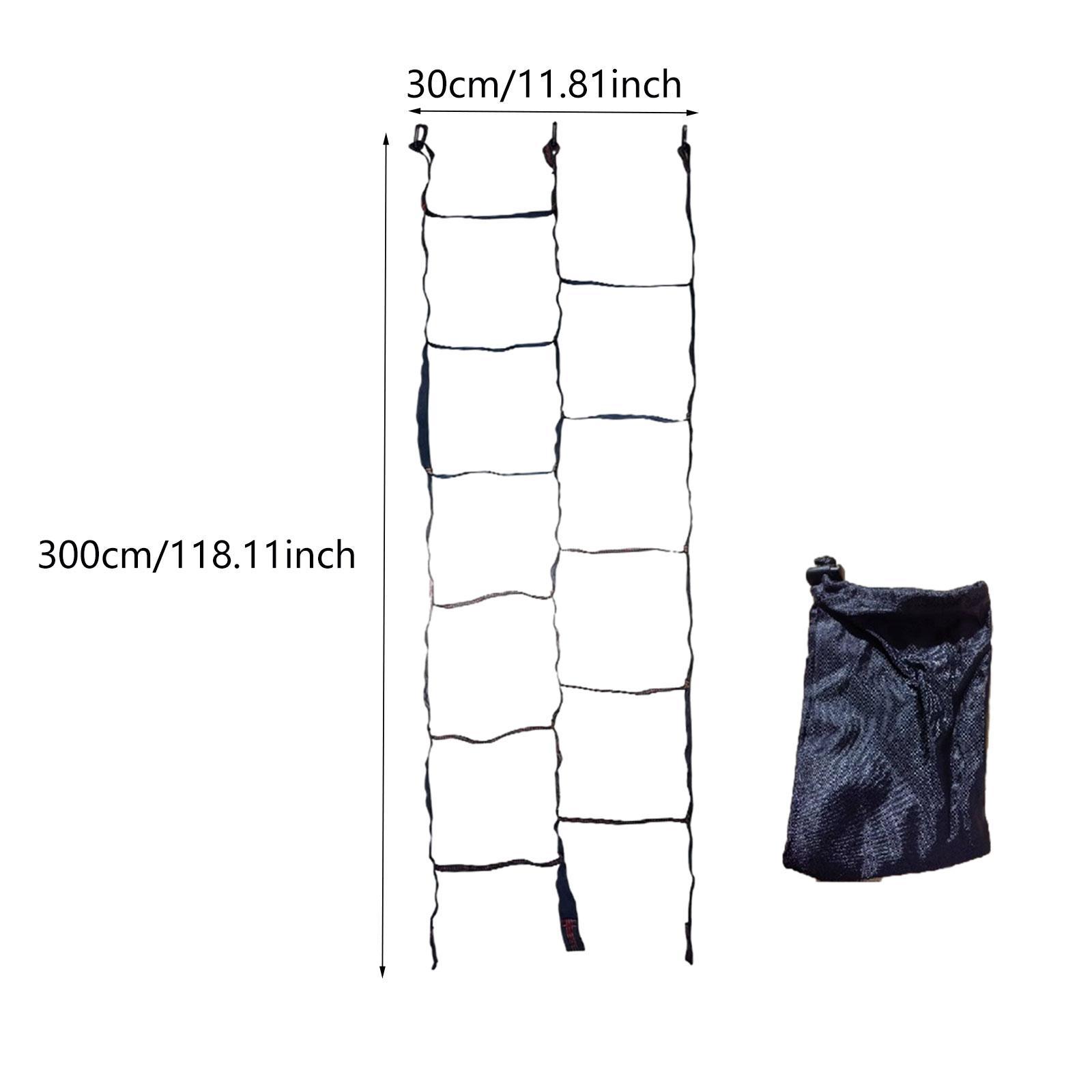Kids Outdoor Ladder - Escada de Corda Portátil para Crianças,