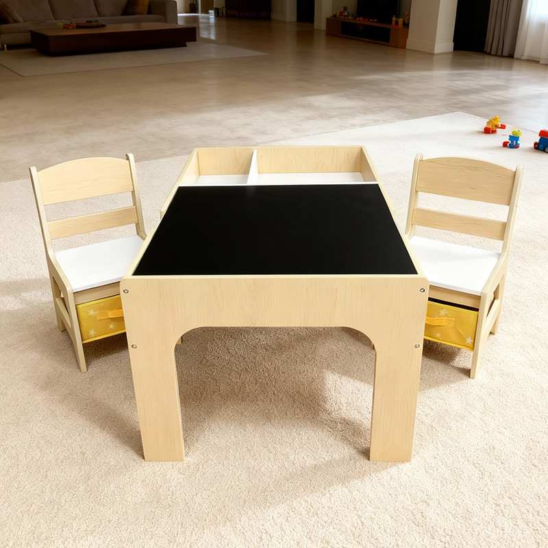 Kids Outdoor Chair And Table - Conjunto Moderno de Mesa e Cadeiras