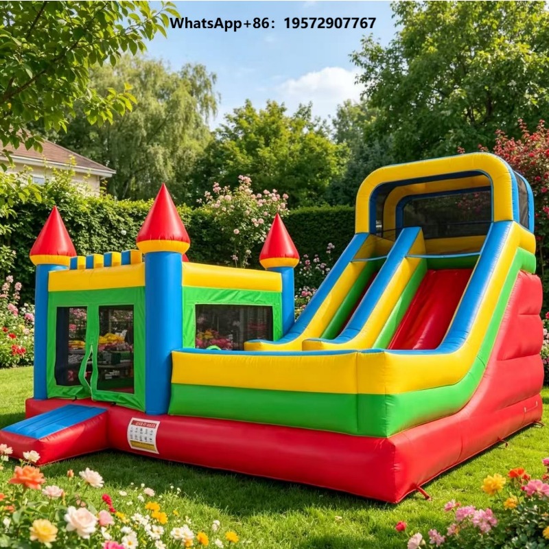 Kids Outdoor Inflatable - Castelo Inflável Comercial para Crianças em