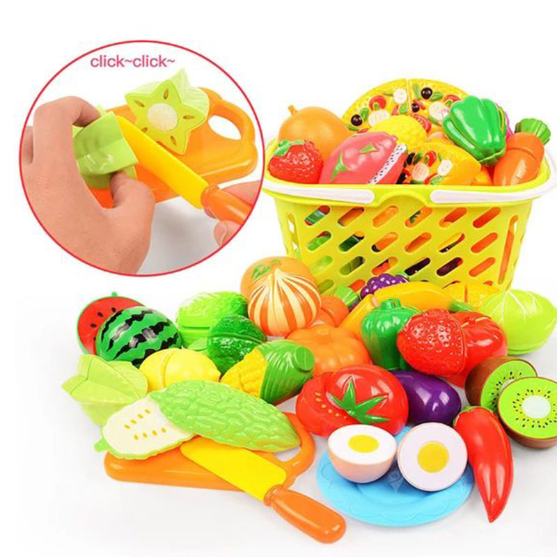 Kids Outdoor Kitchen Accessories - Brinquedos para Crianças Conjunto de Cortar