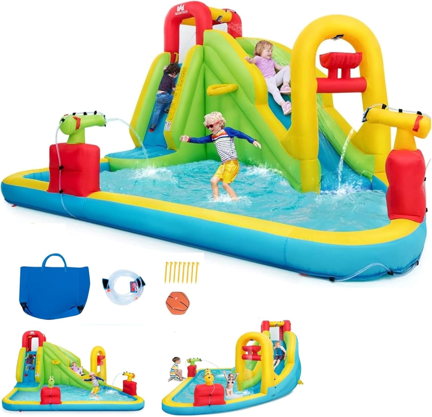 Kids Outdoor Inflatable - Mega Parque Aquático Inflável para Crianças