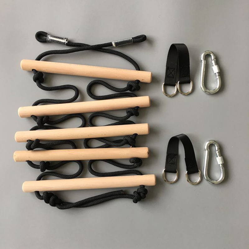 Kids Outdoor Ladder - Escada de corda de escalada para