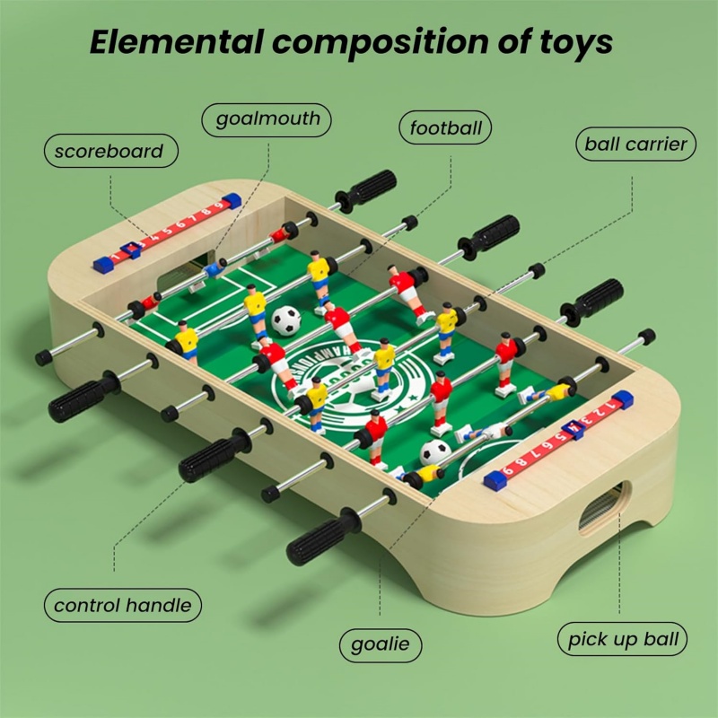 Kids Outdoor Folding Table - Mini jogo de futebol de mesa