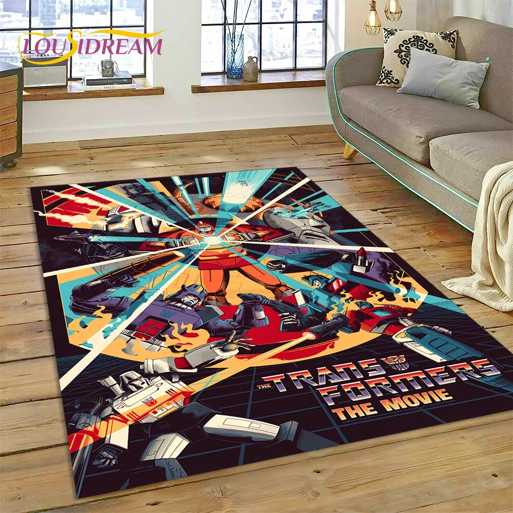 Kids Outdoor Lounge - Tapete 3D dos Transformers Autobots para