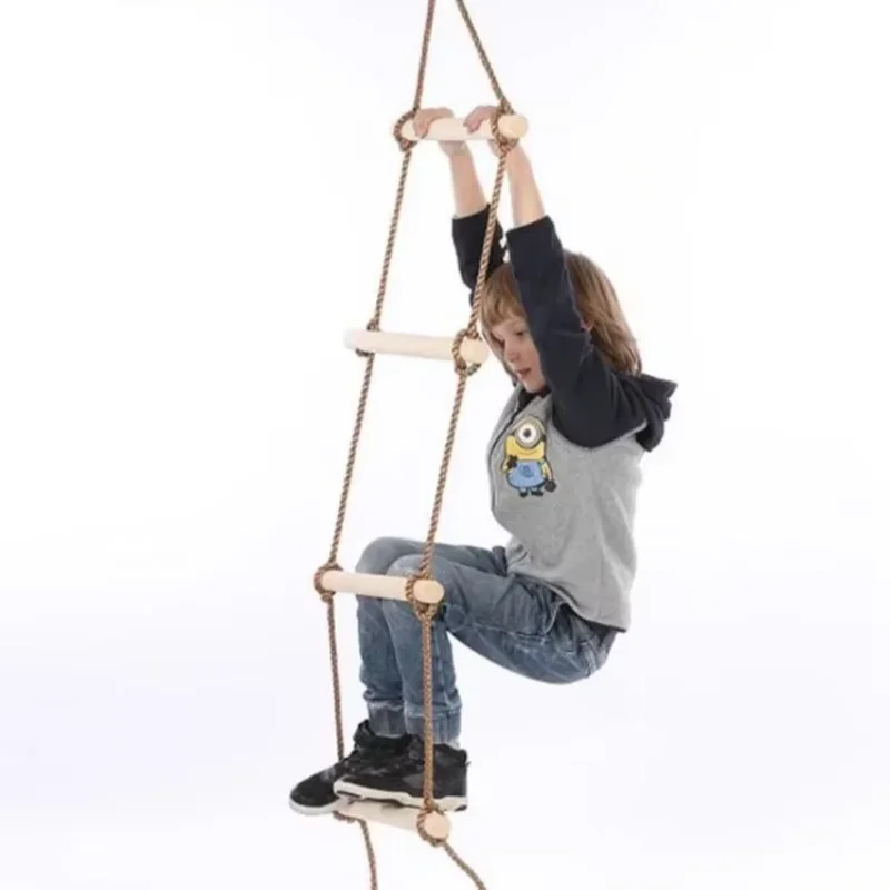 Kids Outdoor Ladder - Escada de Corda para Crianças em