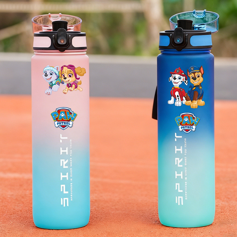 Kids Outdoor Kitchen Accessories - 800ml patrulha pata esportes garrafas de