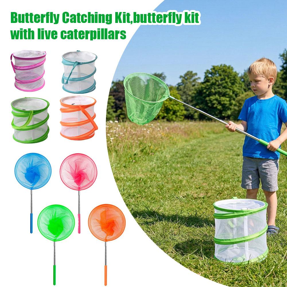 Kids Outdoor Net - Kit de Captura de Borboletas para