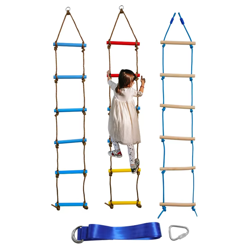 Kids Outdoor Ladder - Escada de Escalada de 6,6 pés