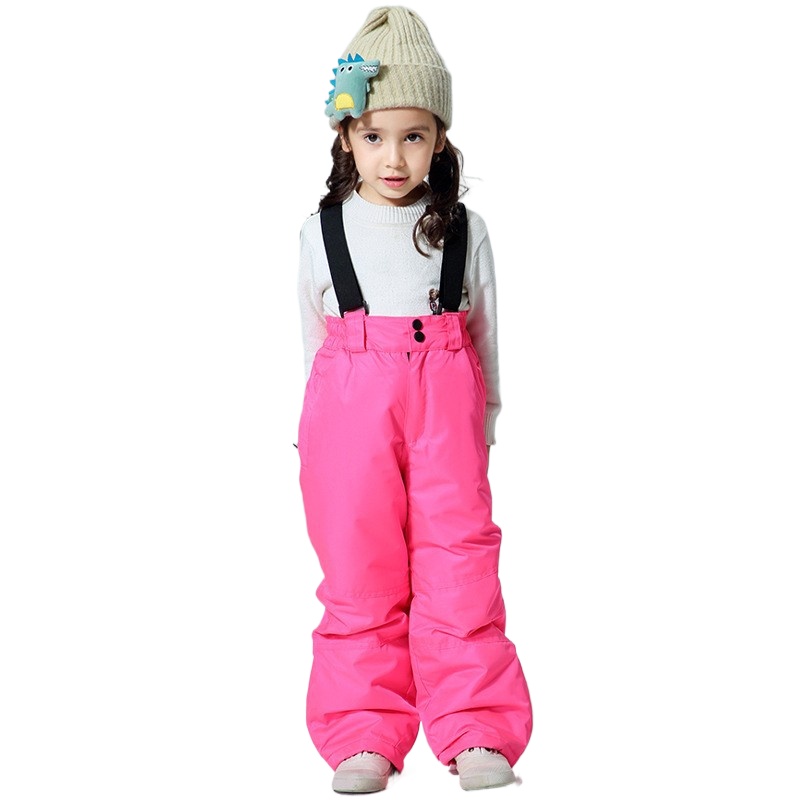 Kids Outdoor Overalls - Novas Calças de Esqui Quentes para