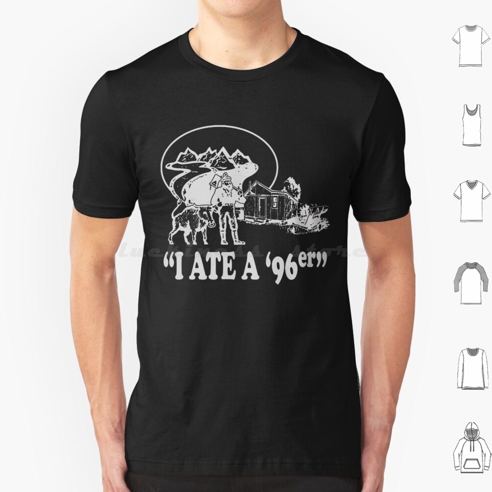 Kids Outdoor Quotes - Eu comi um 96er t camisa