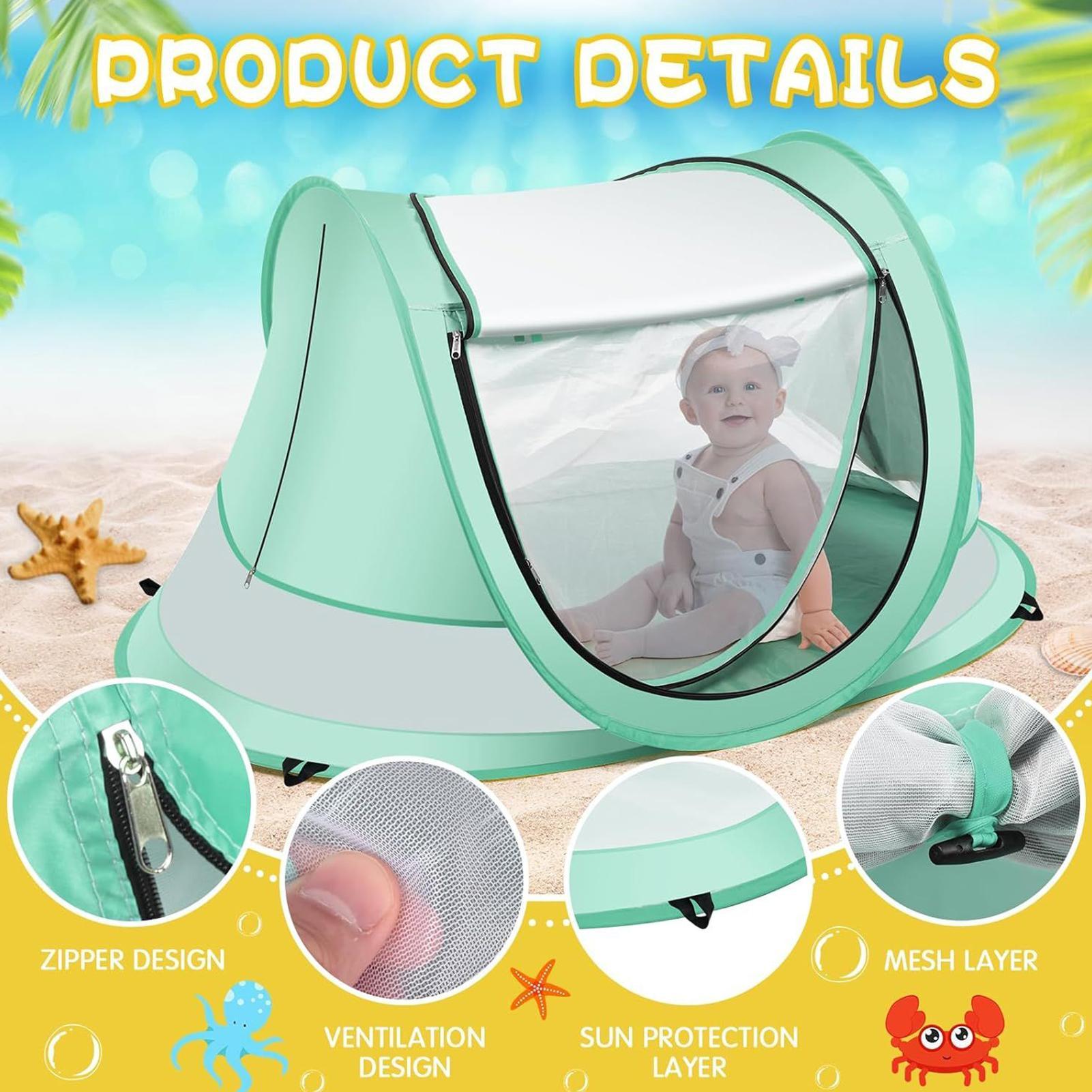 Tenda de praia para crianças p - Kids Outdoor Daybed avaliação e preço