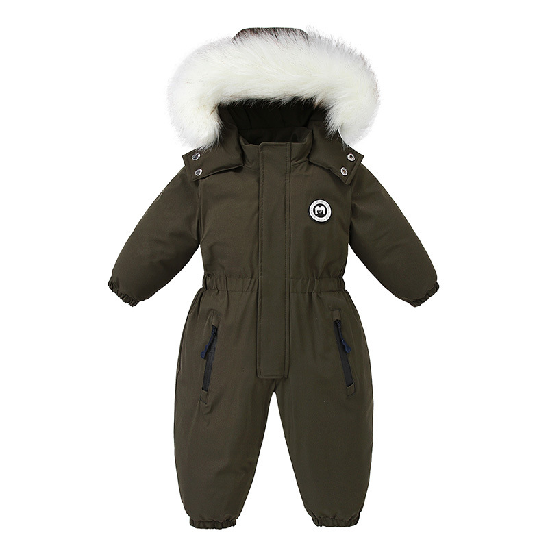 Macacão de Inverno para Crianç - Kids Outdoor Overalls avaliação e preço