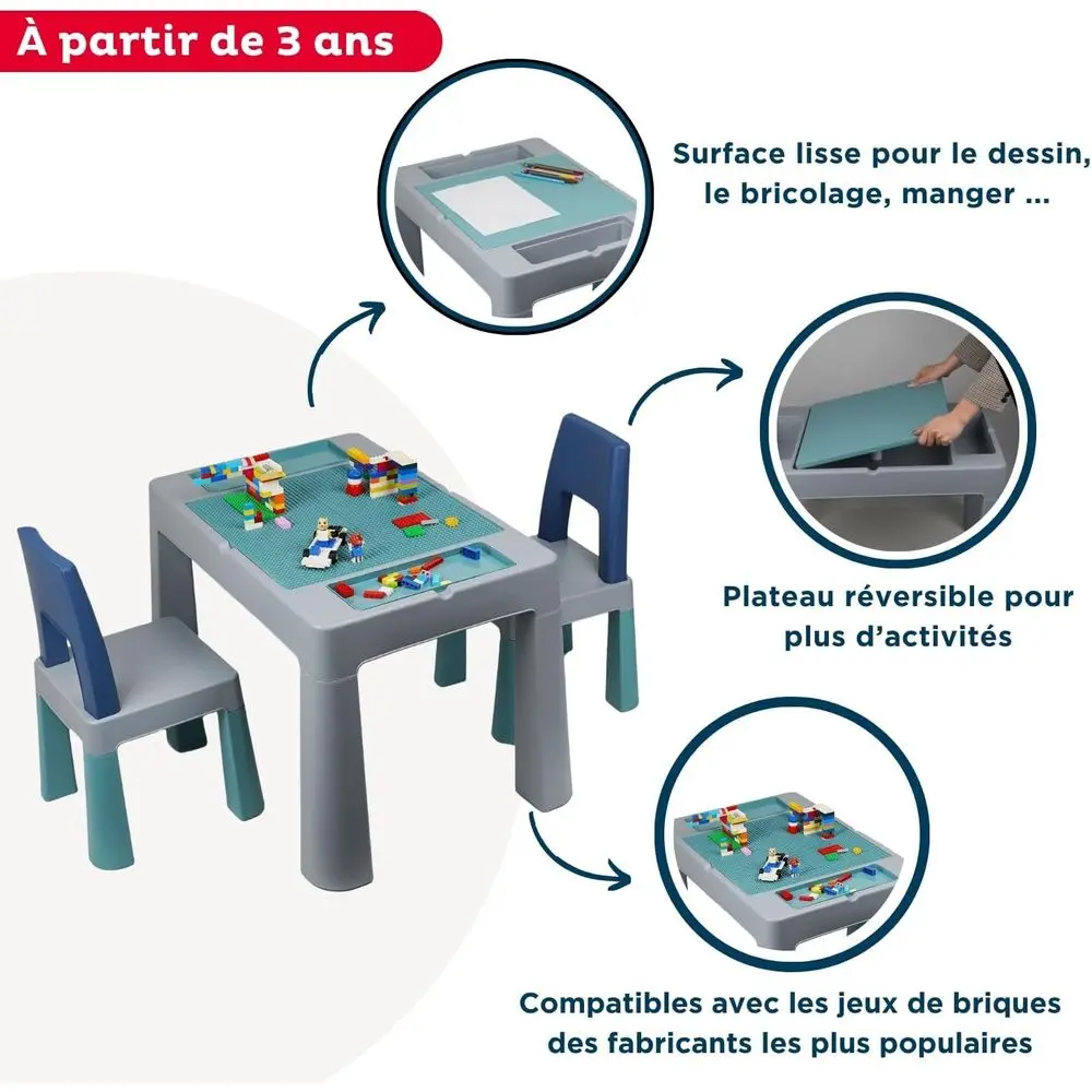 Mesa de Atividades Versátil pa - Kids Outdoor Activity Table avaliação e preço