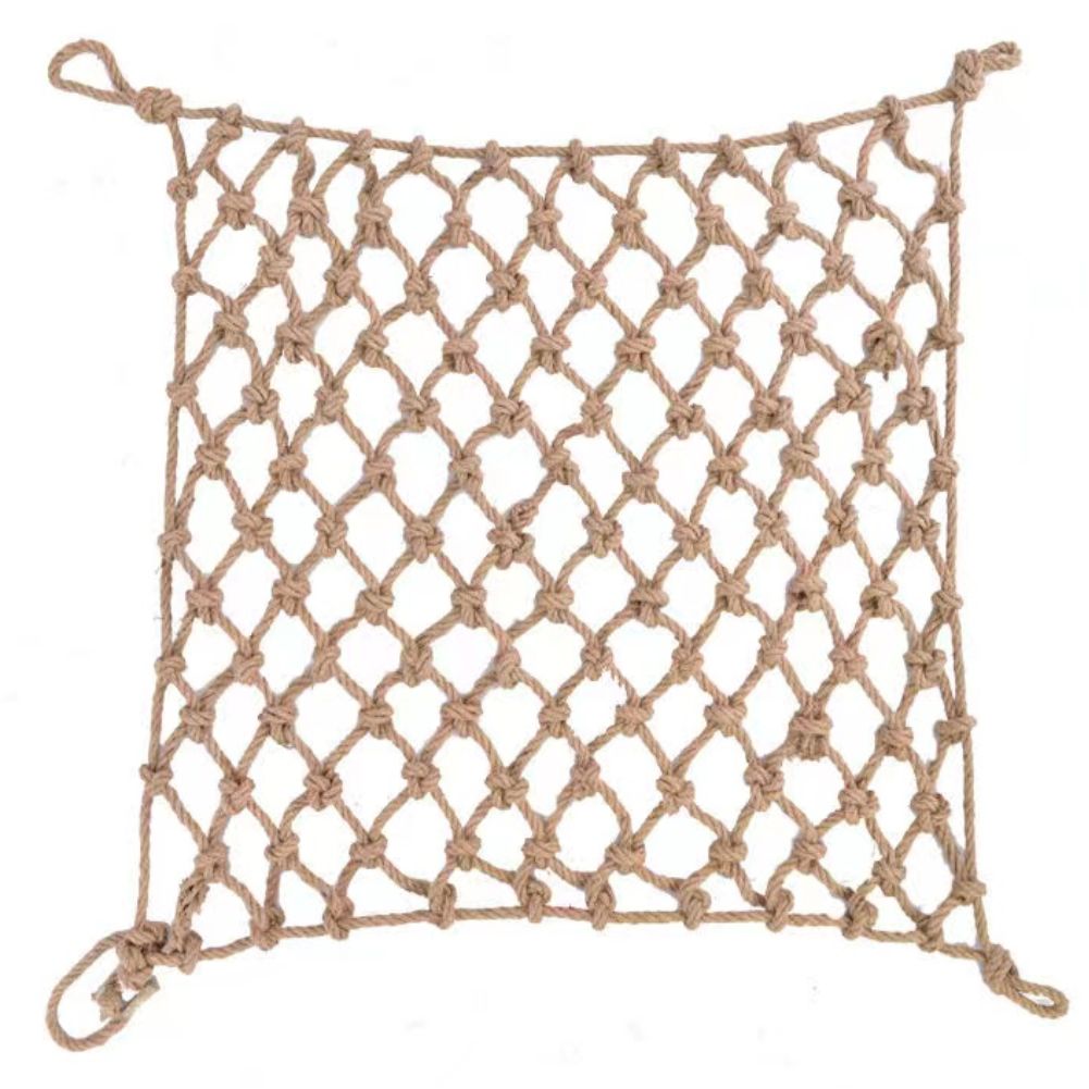 Rede de corda de cânhamo para  - Kids Outdoor Net avaliação e preço