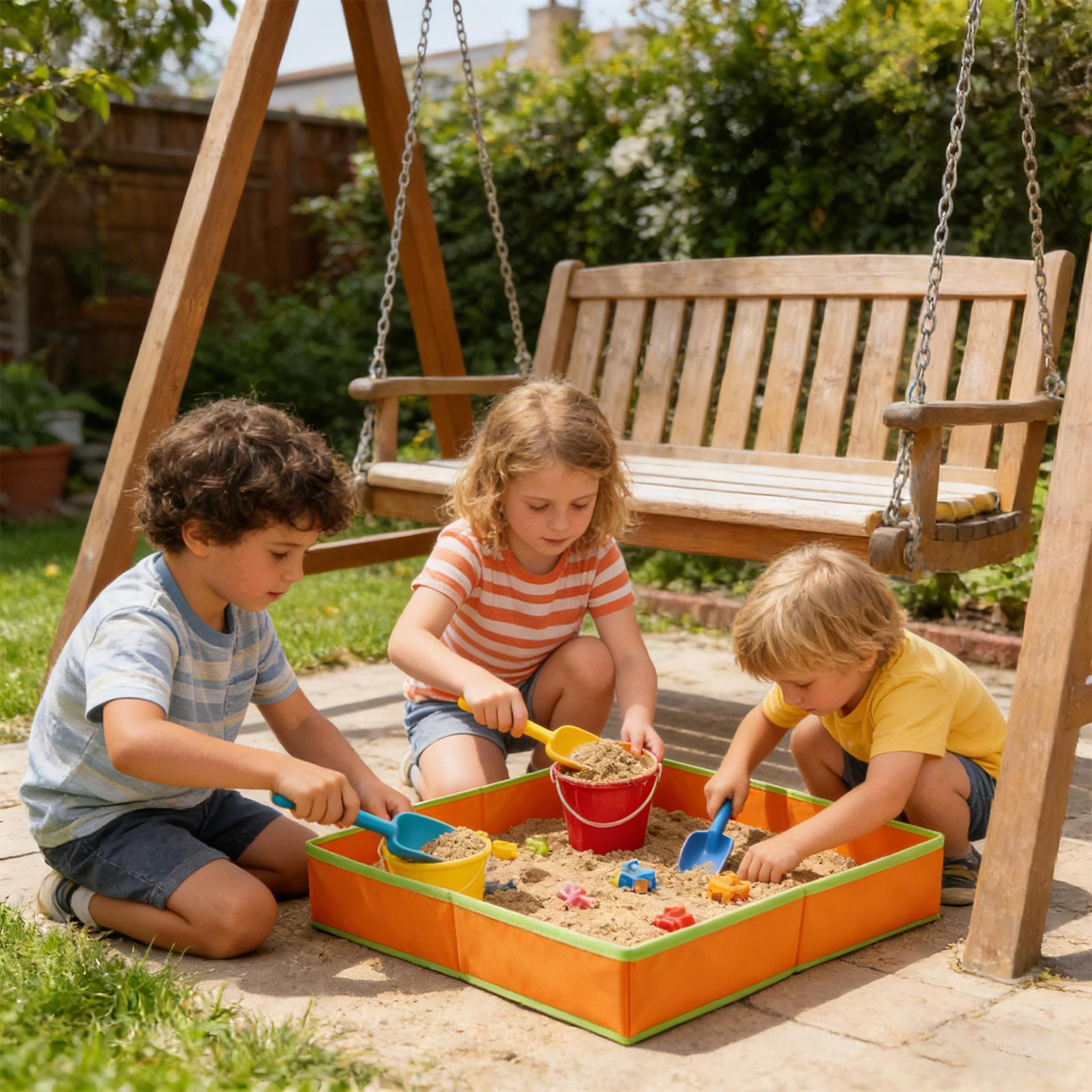 Mesa de Areia para Crianças, M - Kids Outdoor Activity Table avaliação e preço