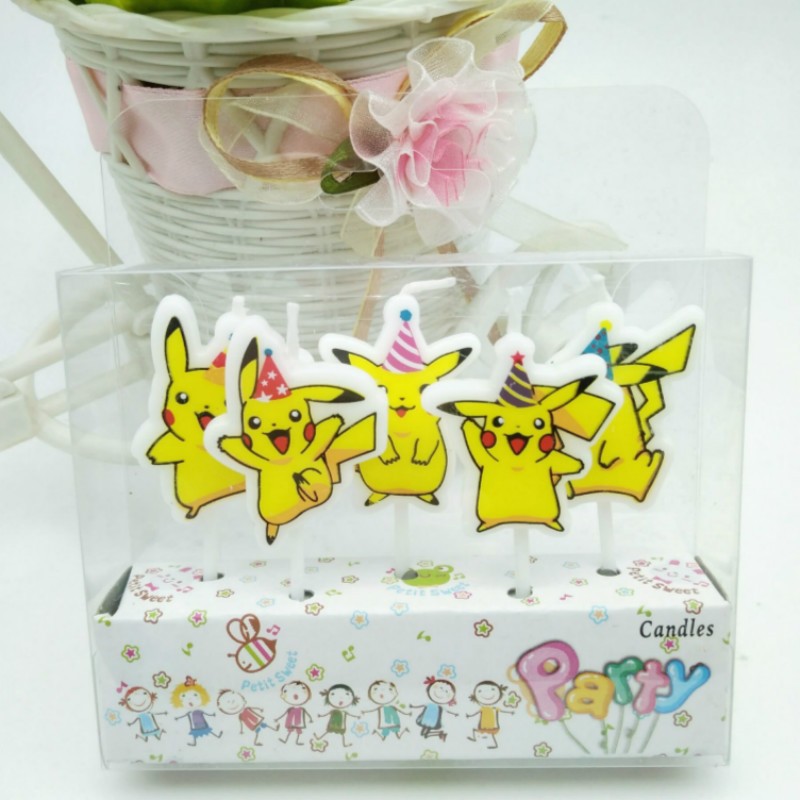 5 pçs/lote pokemon bolo de ani - Kids Outdoor Kitchen Accessories avaliação e preço