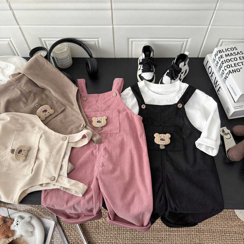Macacão Infantil de Outono em  - Kids Outdoor Overalls avaliação e preço