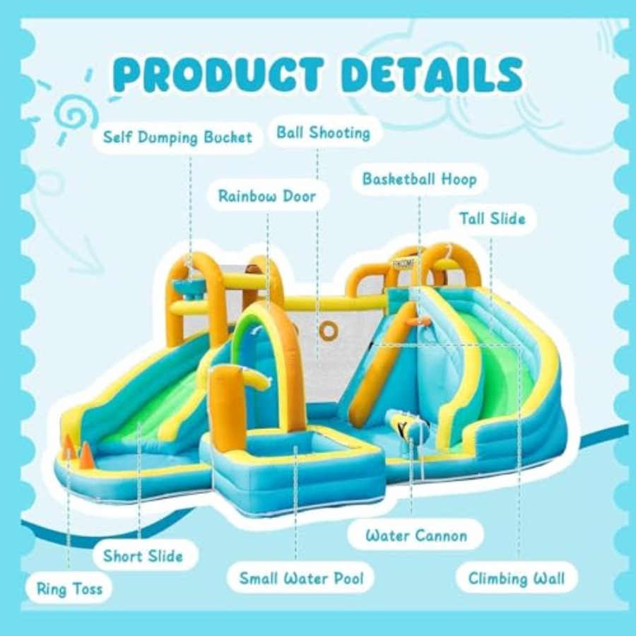 Parque aquático inflável para  - Kids Outdoor Inflatable avaliação e preço