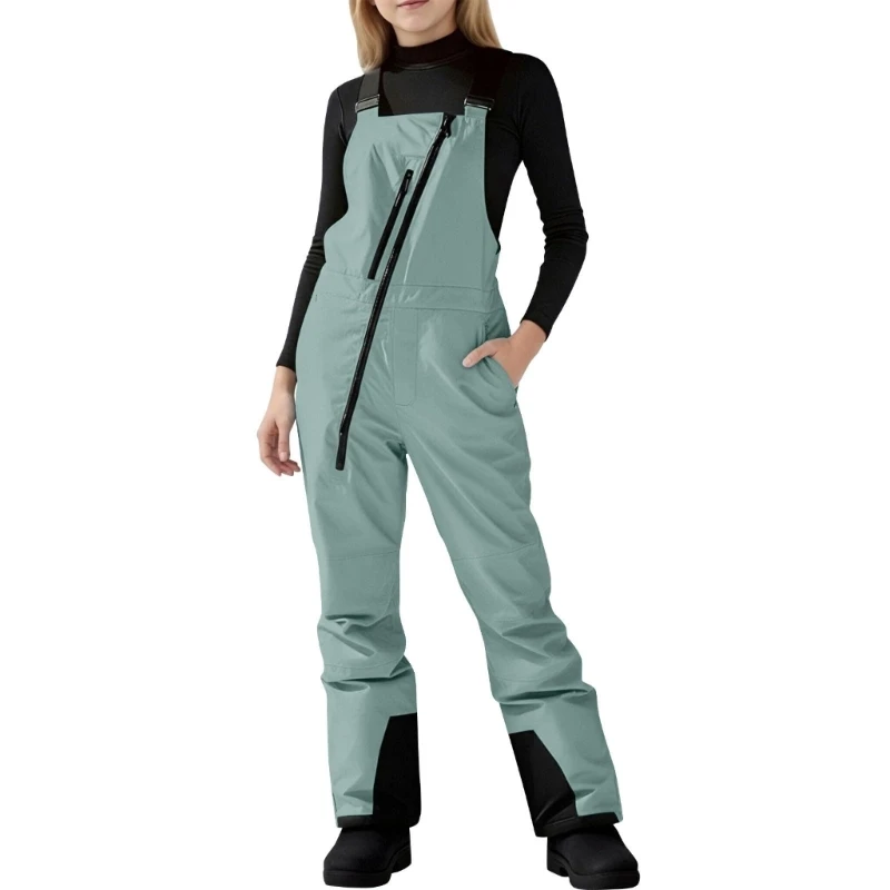 Crianças calças esqui babadore - Kids Outdoor Overalls avaliação e preço