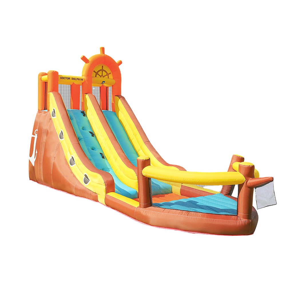 Doutor golfinho navio pirata a - Kids Outdoor Inflatable avaliação e preço