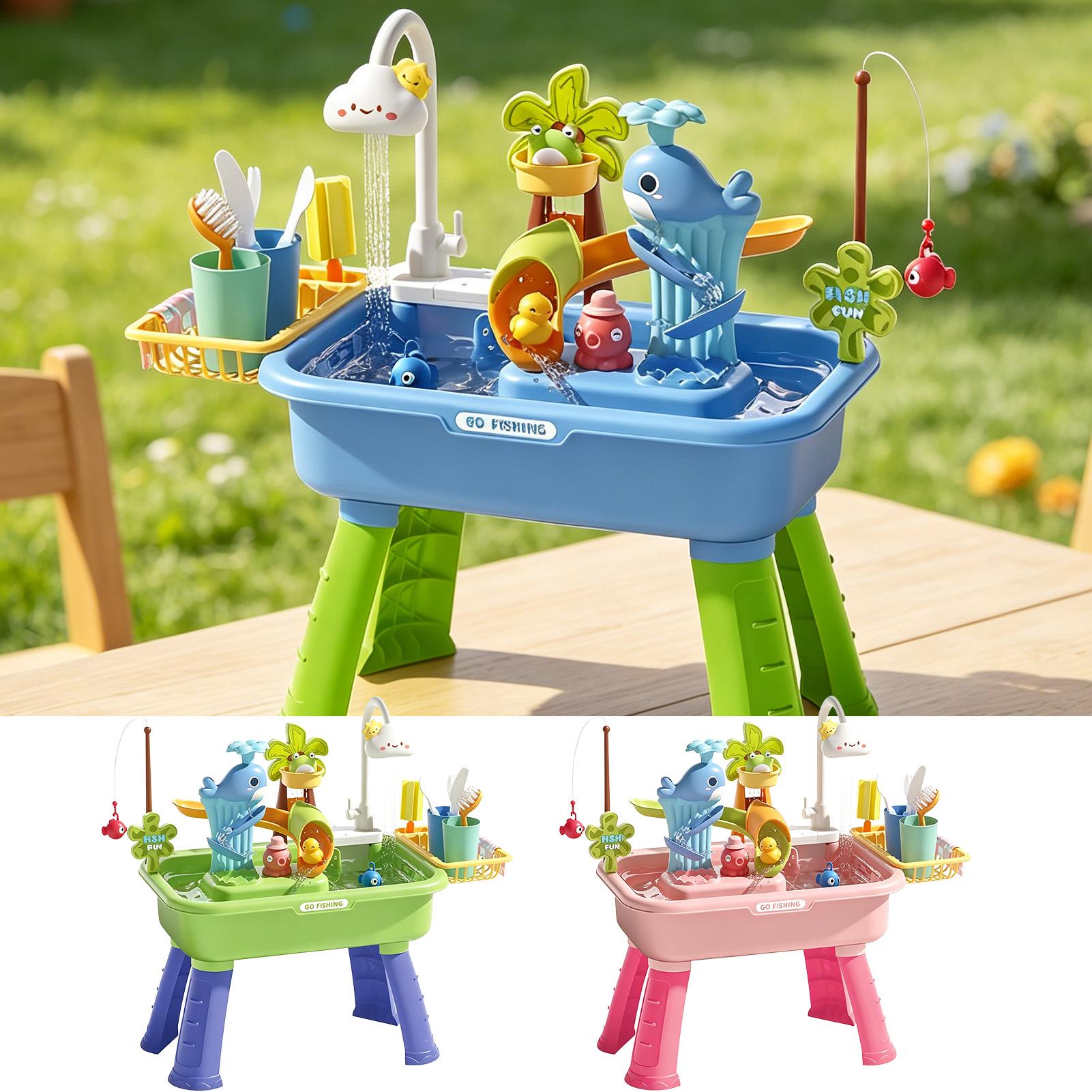 Mesa de Água para Crianças com - Kids Outdoor Activity Table avaliação e preço