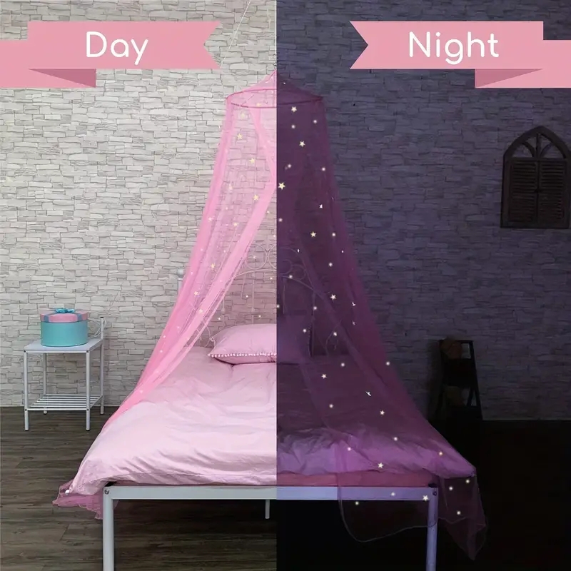 Girls 'Glowing Stars Bed Canop - Kids Outdoor Daybed avaliação e preço