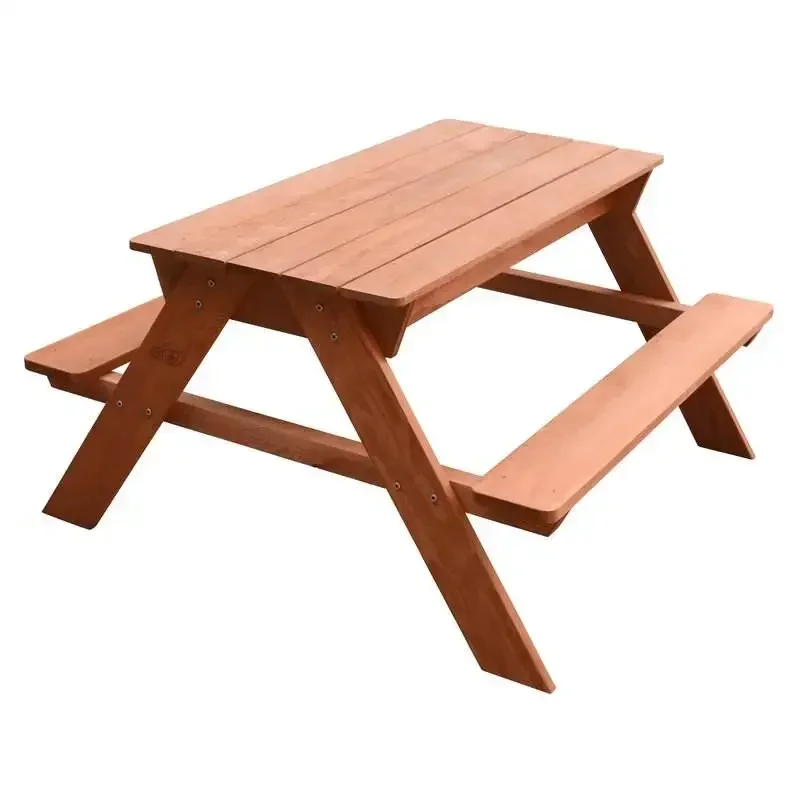 -Banco de madeira para piqueni - Kids Outdoor Activity Table avaliação e preço