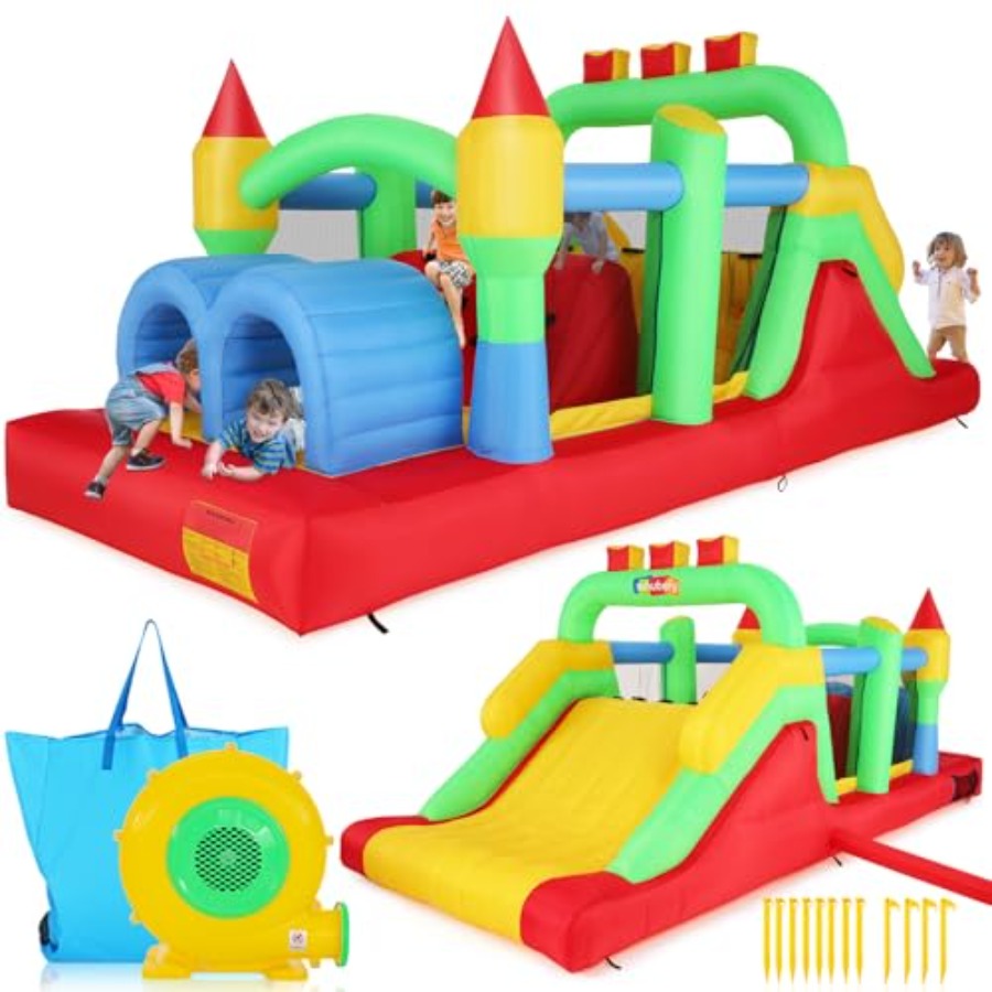 Pista de obstáculos inflável p - Kids Outdoor Inflatable avaliação e preço