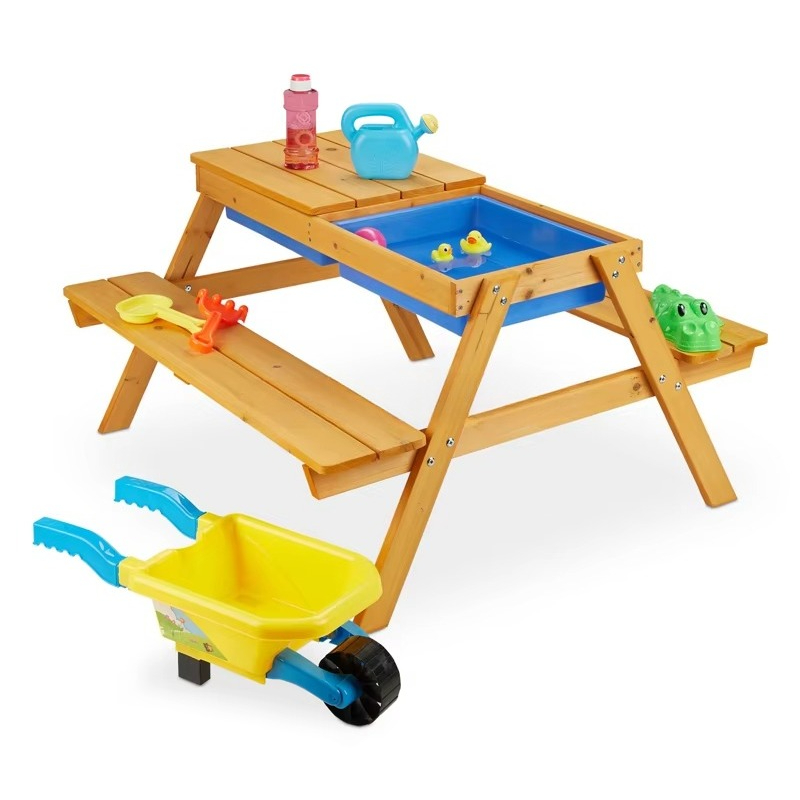 Crianças ao ar livre mesa de j - Kids Outdoor Chair And Table avaliação e preço