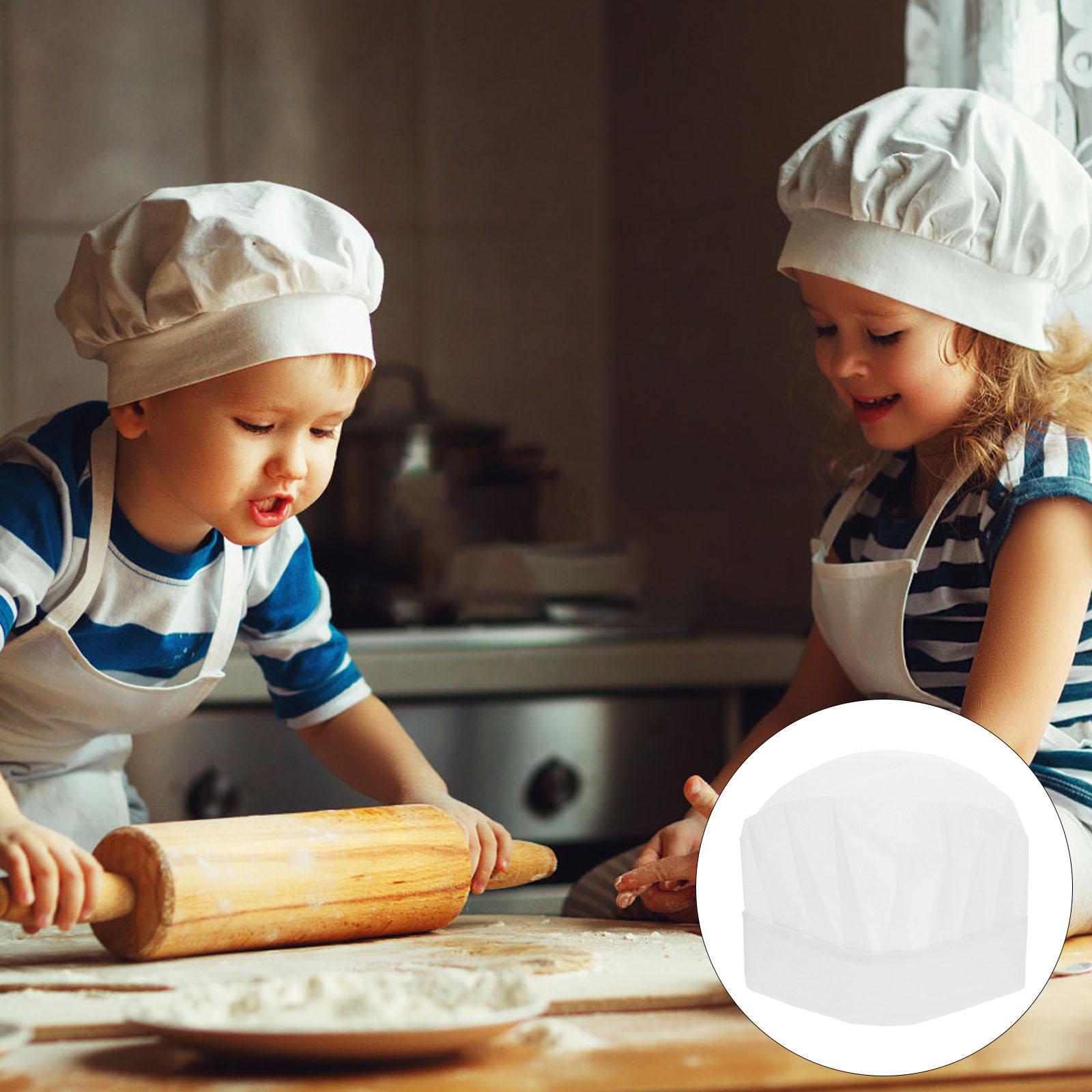 Chapéus de chef descartáveis p - Kids Outdoor Kitchen Accessories avaliação e preço