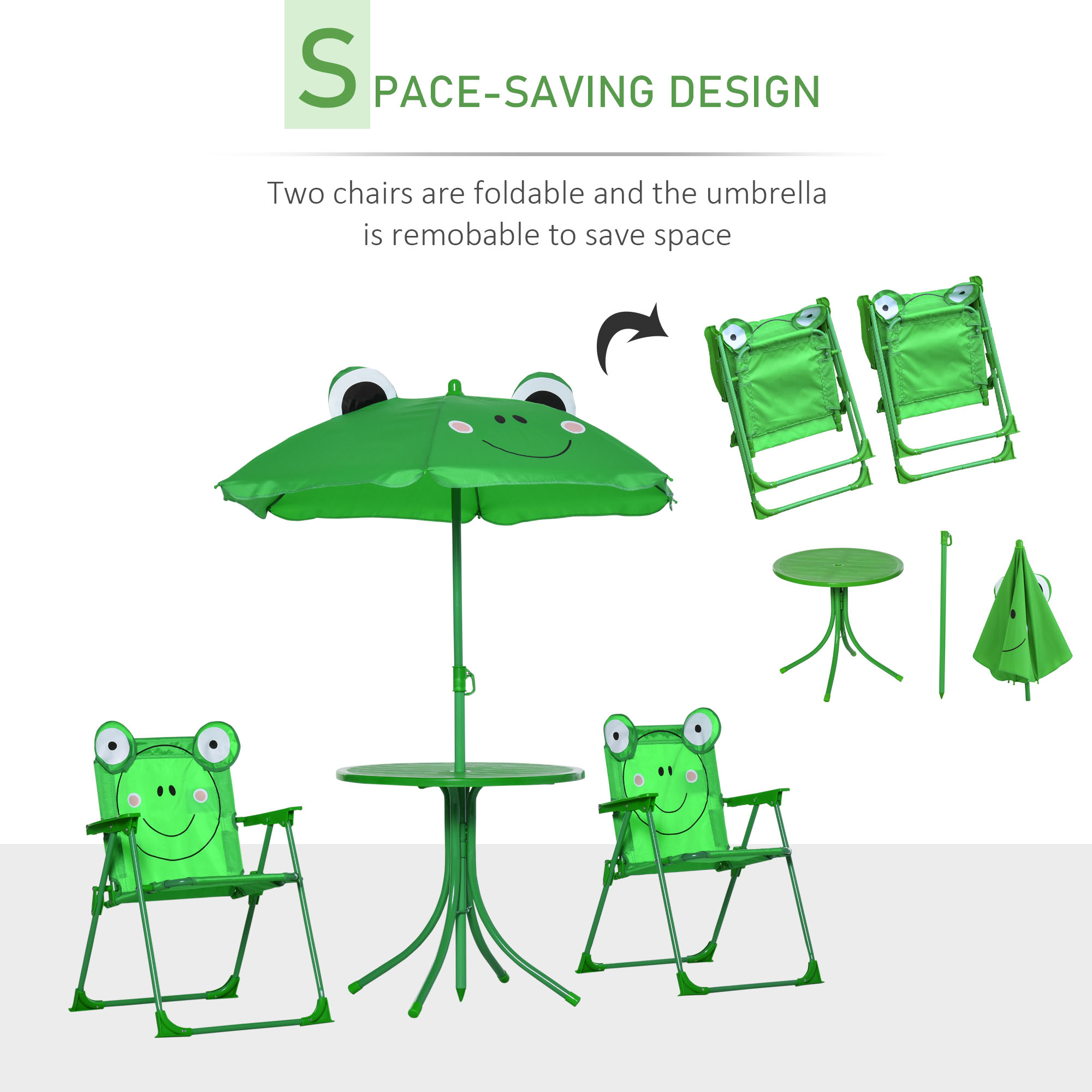 Conjunto de Mesa e Cadeiras pa - Kids Outdoor Chair And Table avaliação e preço