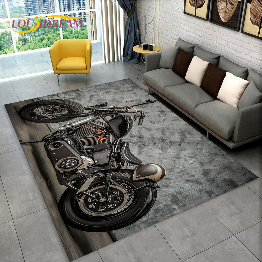 3d retro do vintage motociclet - Kids Outdoor Lounge avaliação e preço