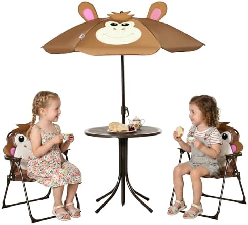 Conjunto de Mesa e Cadeiras pa - Kids Outdoor Chair And Table avaliação e preço