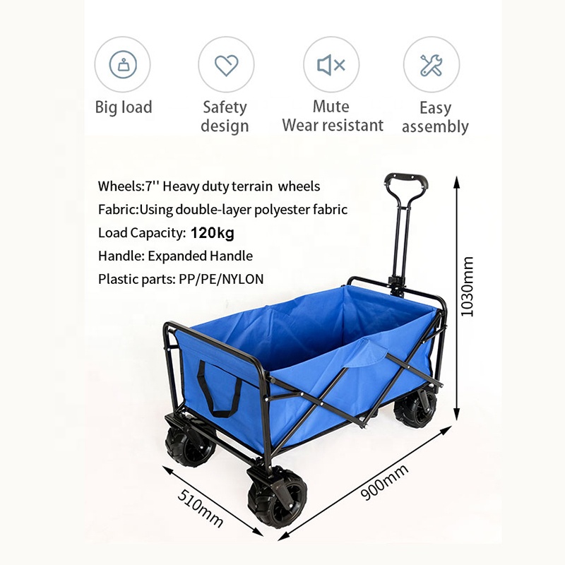Carrinho Dobrável para Camping - Kids Outdoor Folding Table avaliação e preço
