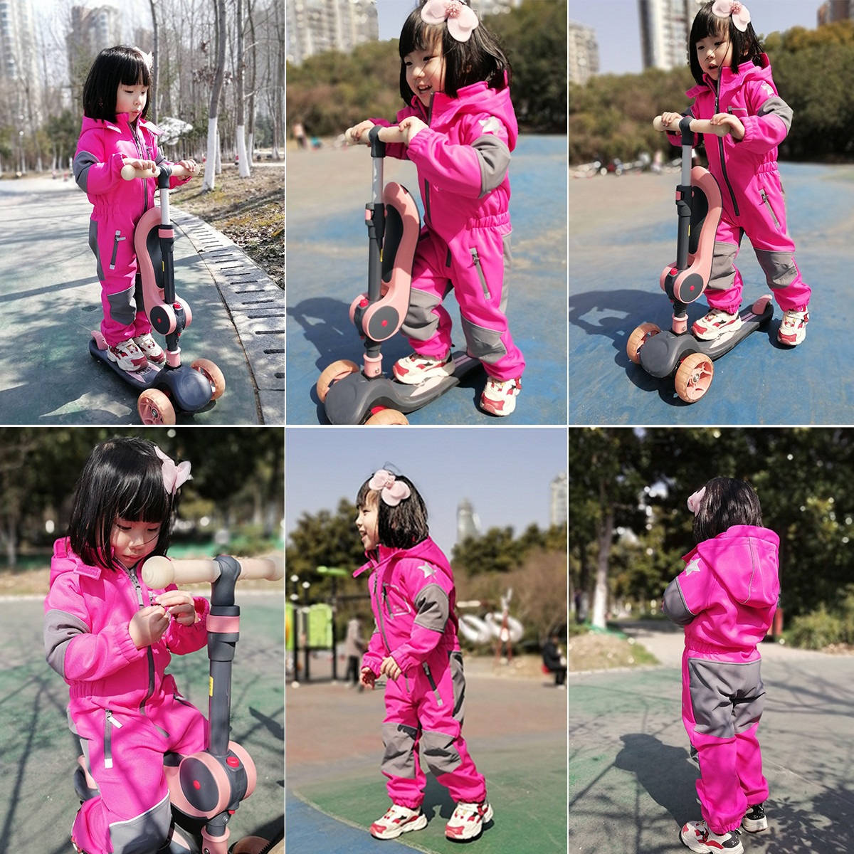 HONEYKING-macacão infantil, ma - Kids Outdoor Overalls avaliação e preço