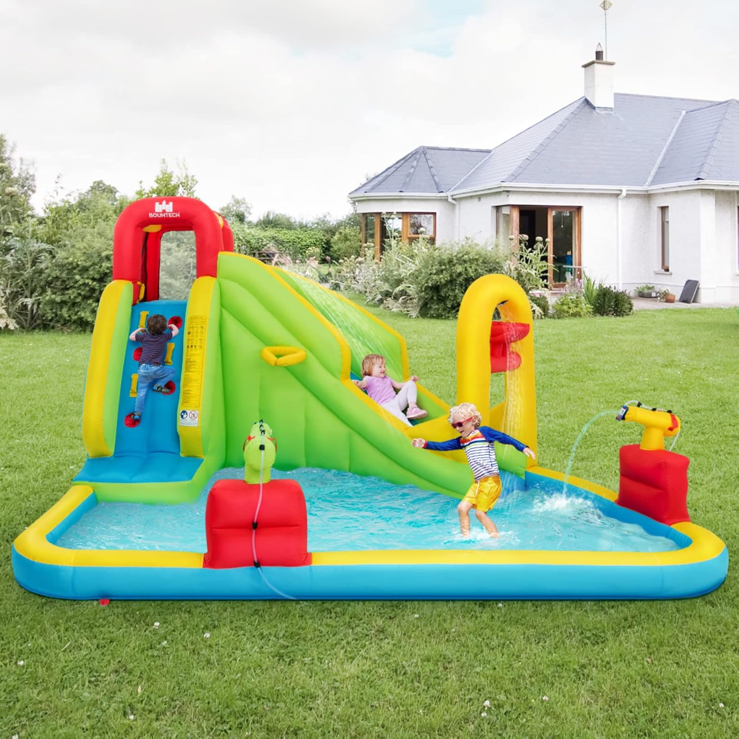 Mega Parque Aquático Inflável  - Kids Outdoor Inflatable avaliação e preço