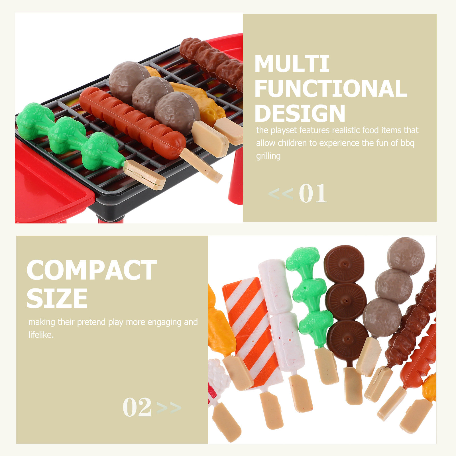 Conjunto de 20 Peças para Chur - Kids Outdoor Grill Set avaliação e preço
