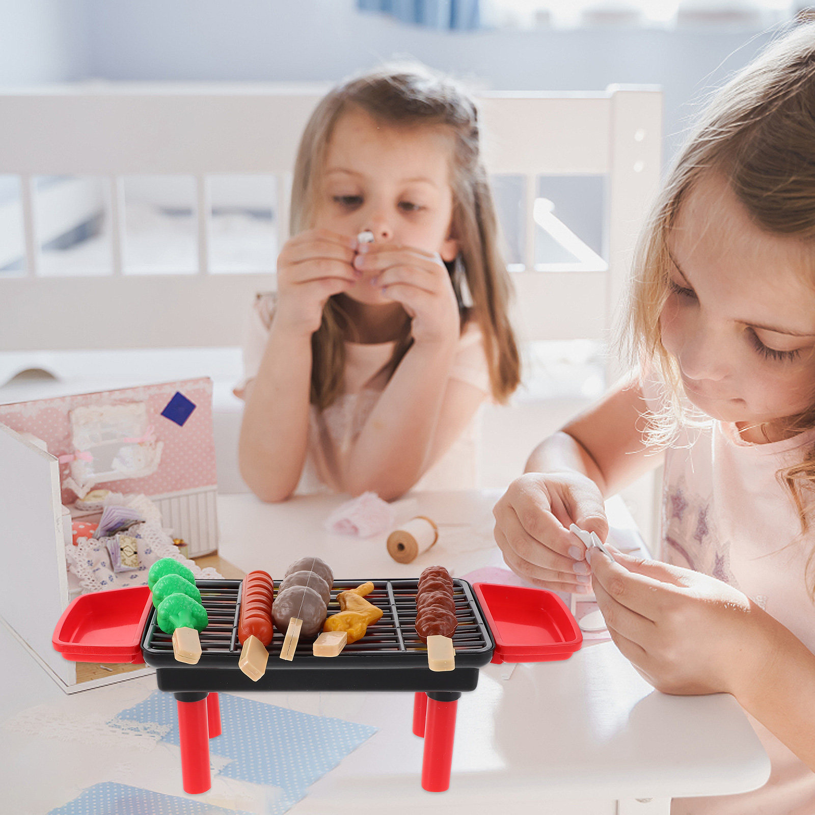 Conjunto de 20 Peças para Chur - Kids Outdoor Grill Set avaliação e preço