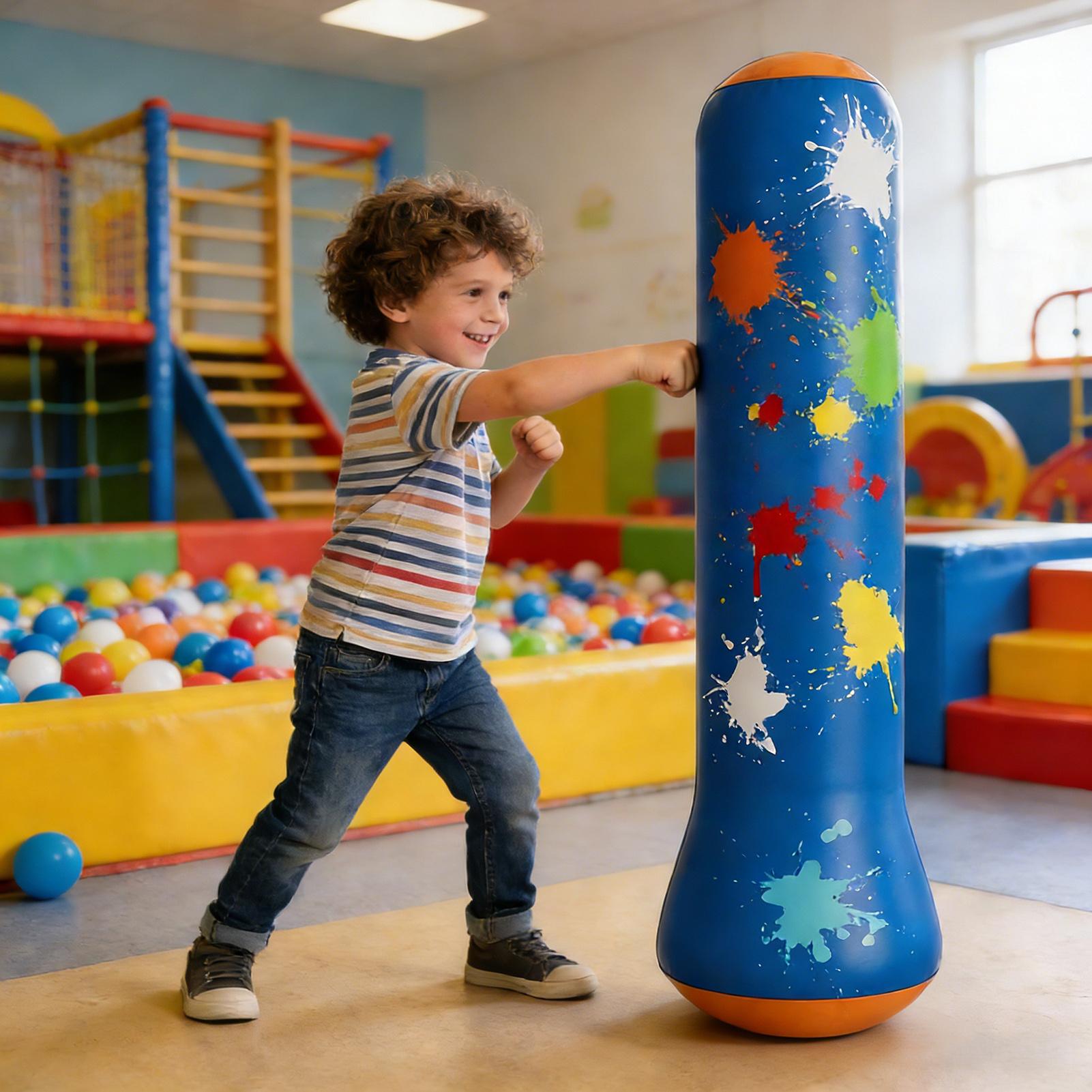 Saco de pancadas para crianças - Kids Outdoor Inflatable avaliação e preço