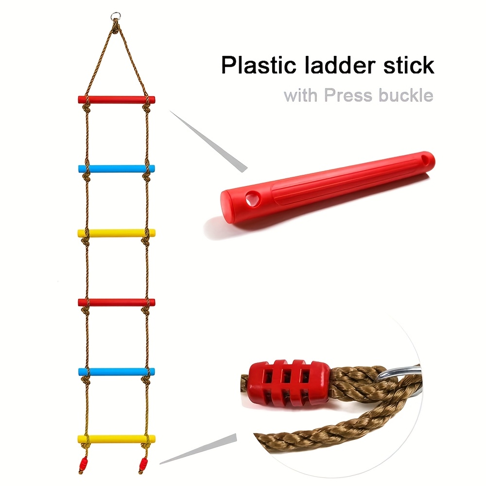 Escada de Escalada Colorida pa - Kids Outdoor Ladder avaliação e preço