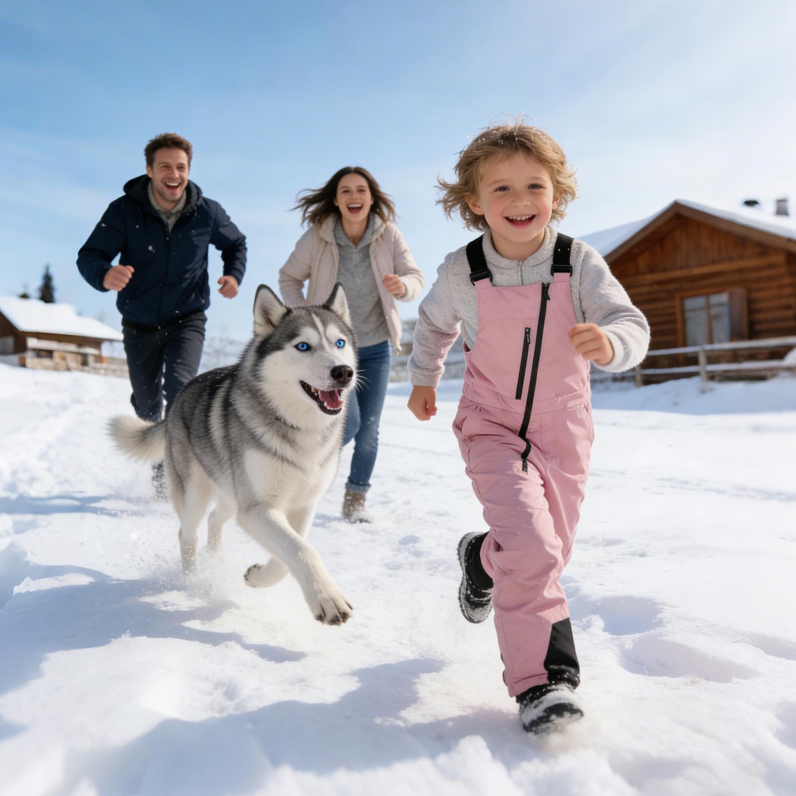 Macacão de Inverno para Crianç - Kids Outdoor Overalls avaliação e preço