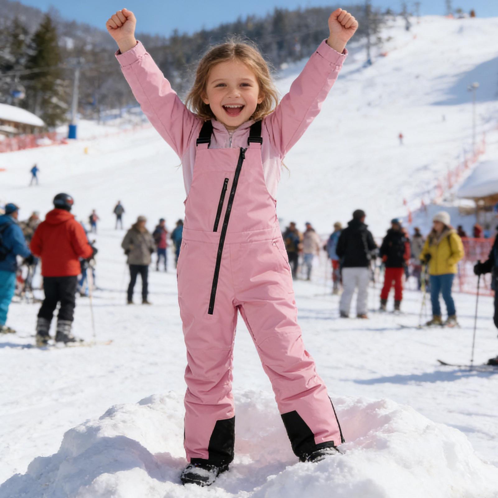 Macacão de Inverno para Crianç - Kids Outdoor Overalls avaliação e preço