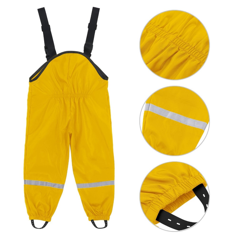 Calças de Chuva Impermeáveis e - Kids Outdoor Overalls avaliação e preço