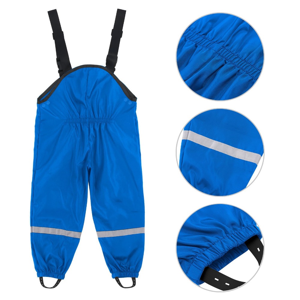 Calças de Chuva Impermeáveis e - Kids Outdoor Overalls avaliação e preço