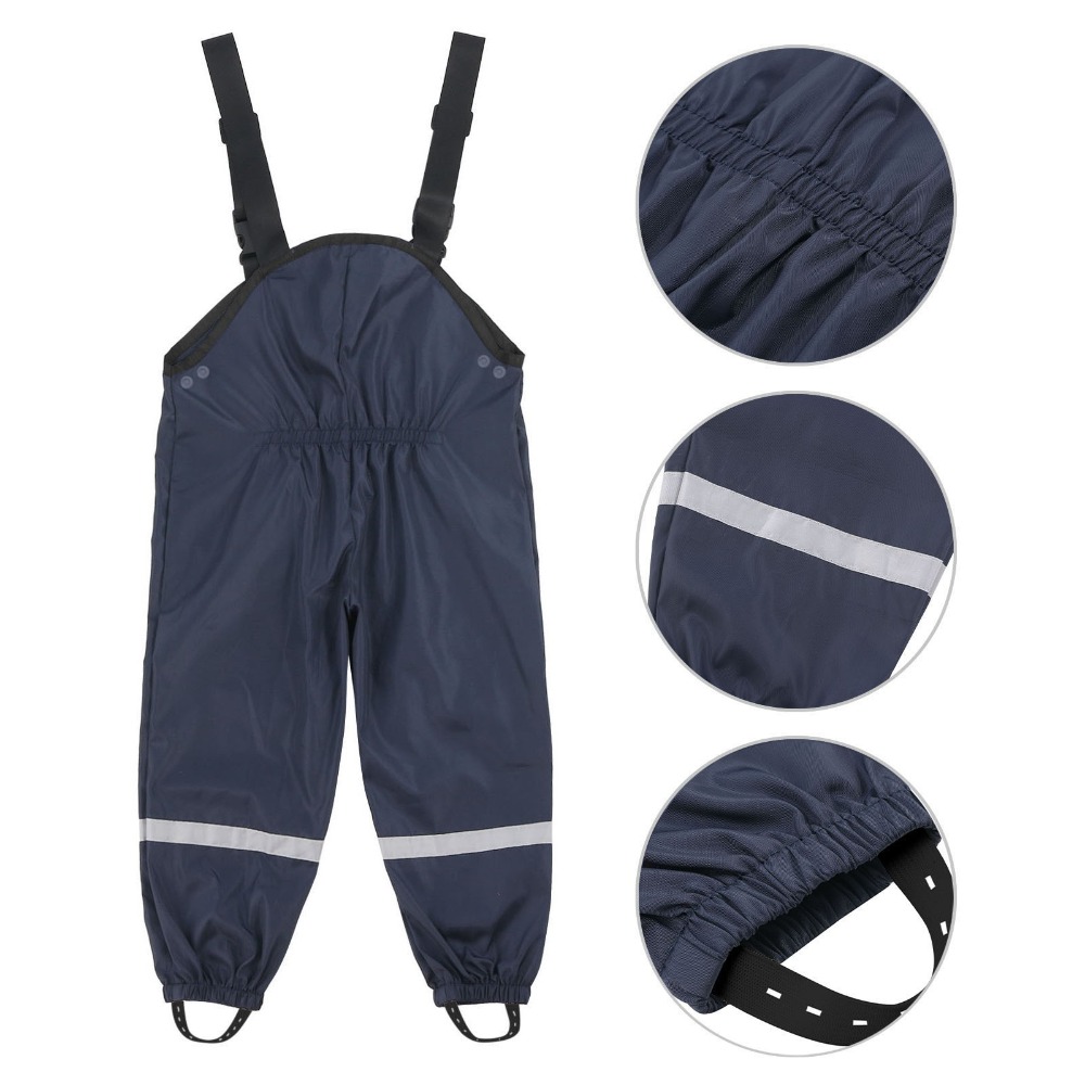 Calças de Chuva Impermeáveis e - Kids Outdoor Overalls avaliação e preço